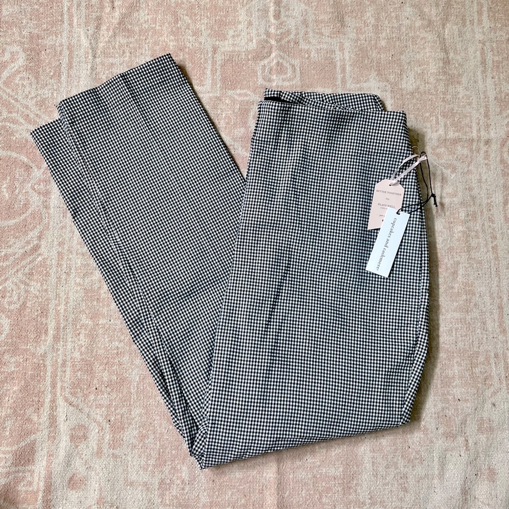 Cupcakes and Cashmere Gingham Pants